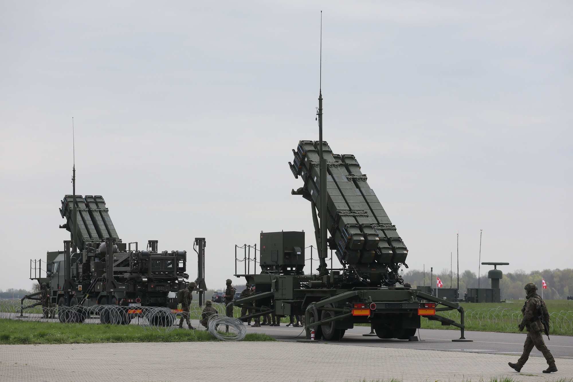 Пуск ракети із зенітного ракетного комплексу Patriot