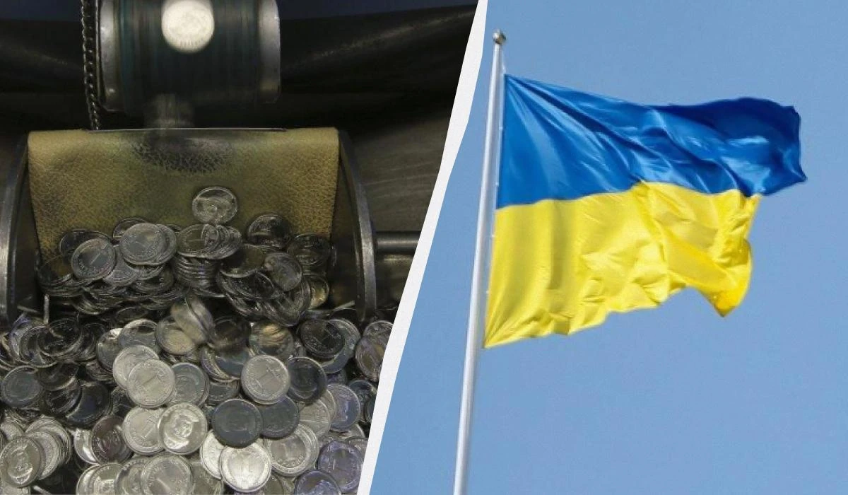 Срібна пам'ятна монета номіналом 20 гривень: на аверсі — рука військового зі щитом і дитячий малюнок-талісман, на реверсі —