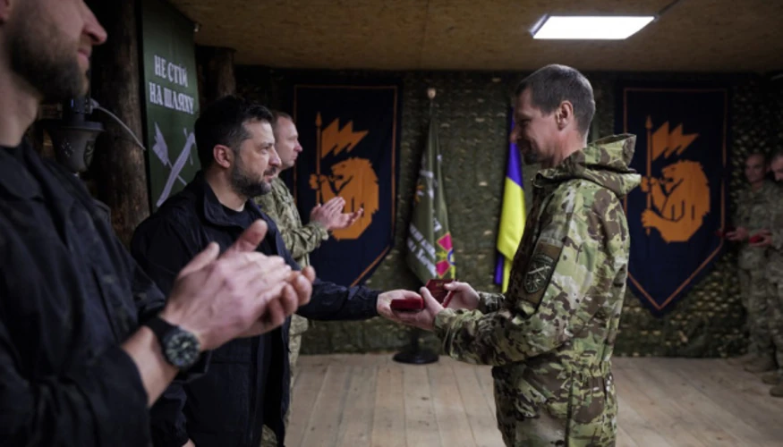 Зеленський назвав результати «Вівальді»: понад 125 кв. км, повернутих бригадою на Лиманському напрямку