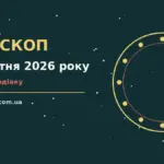 Астрологічний гороскоп на 19 жовтня 2026 року з символами знаків Зодіаку на тлі ранкового неба